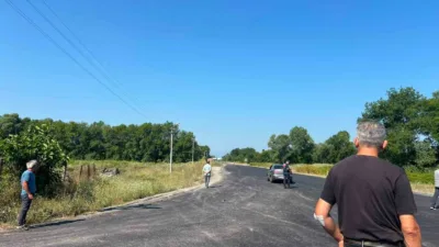 Zonguldak’ın Çaycuma ilçesine bağlı Nebioğlu beldesi girişinde “Kavşak hatası” nedeniyle