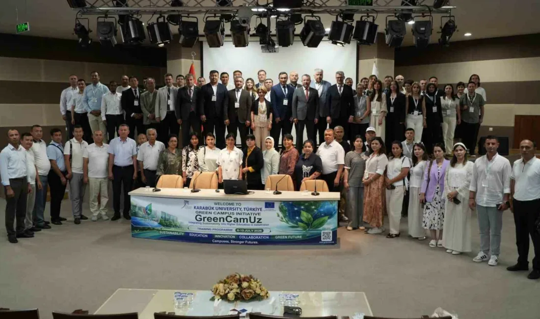 Karabük Üniversitesi (KBÜ), Avrupa Birliği Erasmus+ programı kapsamında yürütülen GreenCamUz
