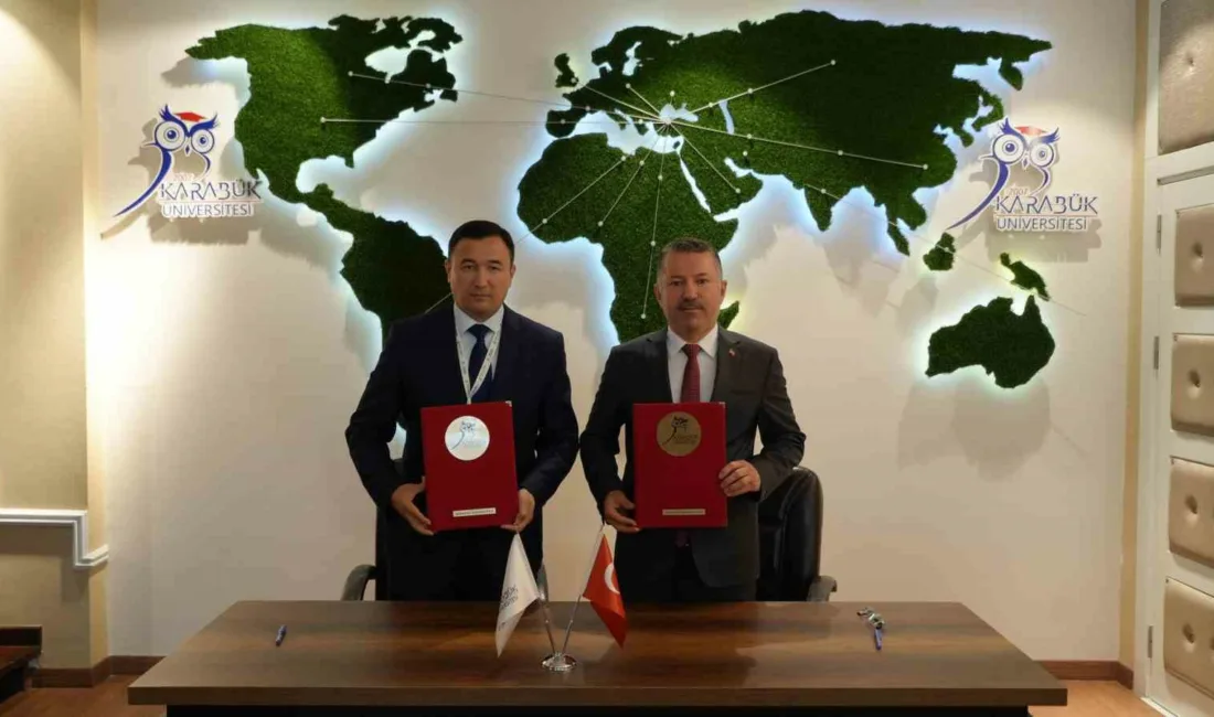Karabük Üniversitesi (KBÜ) ile Özbekistan’ın Alfraganus Üniversitesi arasında eğitim, araştırma