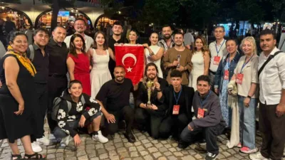 Karabük Üniversitesi (KBÜ) öğrencileri, Bulgaristan’da düzenlenen 21. Uluslararası Muzite Gençlik