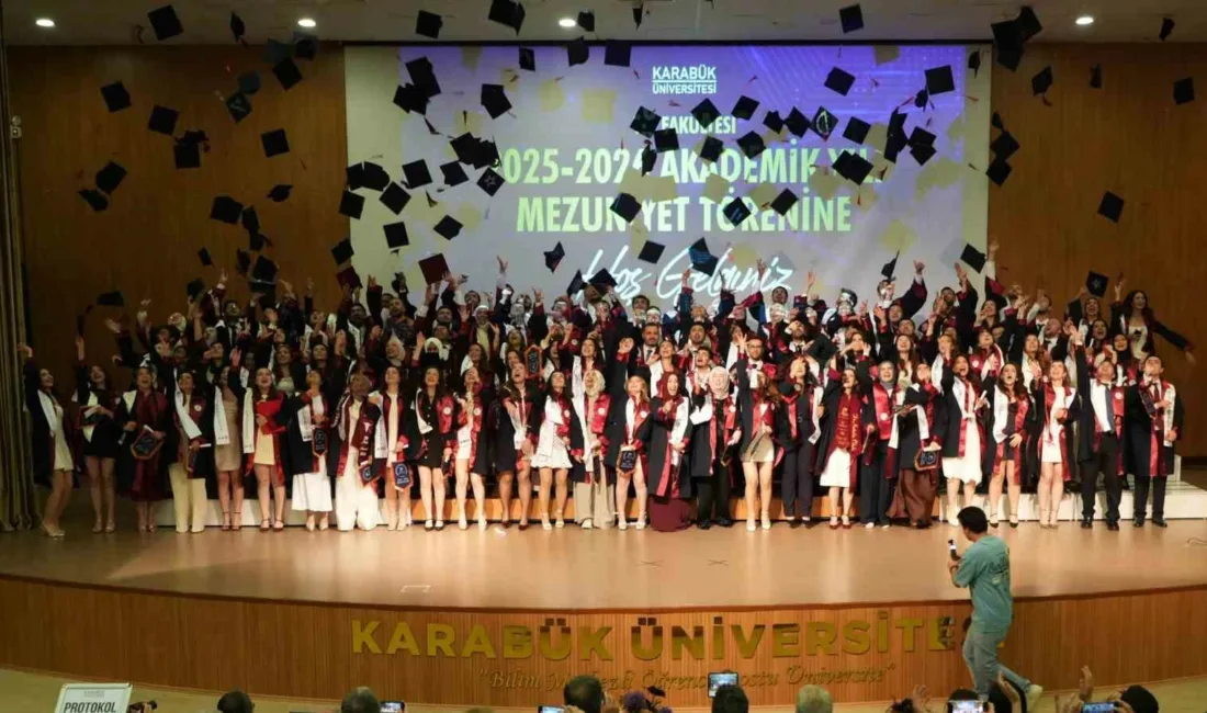 Karabük Üniversitesi (KBÜ) Tıp Fakültesi 2025-2026 Akademik Yılı Mezuniyet Töreni’nde