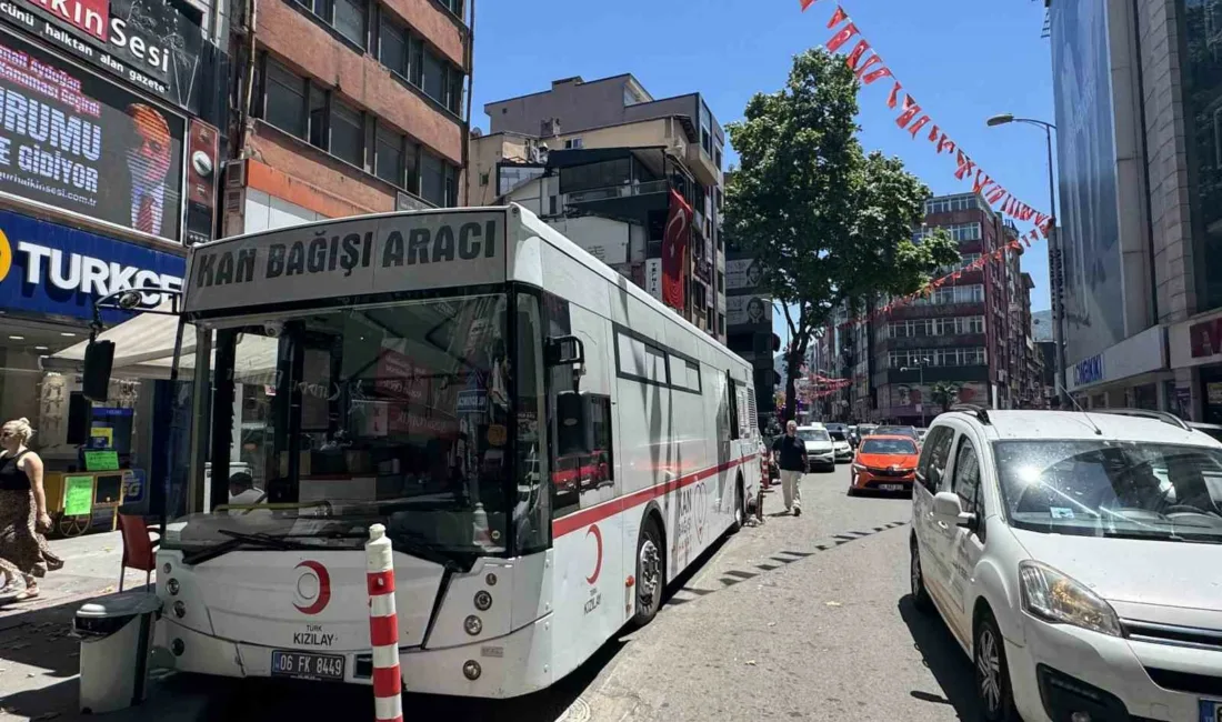 Türk Kızılay Zonguldak Şubesi, ülke genelinde azalan kan stoklarına destek