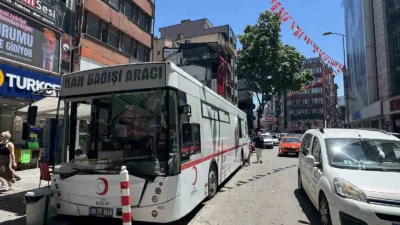 Türk Kızılay Zonguldak Şubesi, ülke genelinde azalan kan stoklarına destek