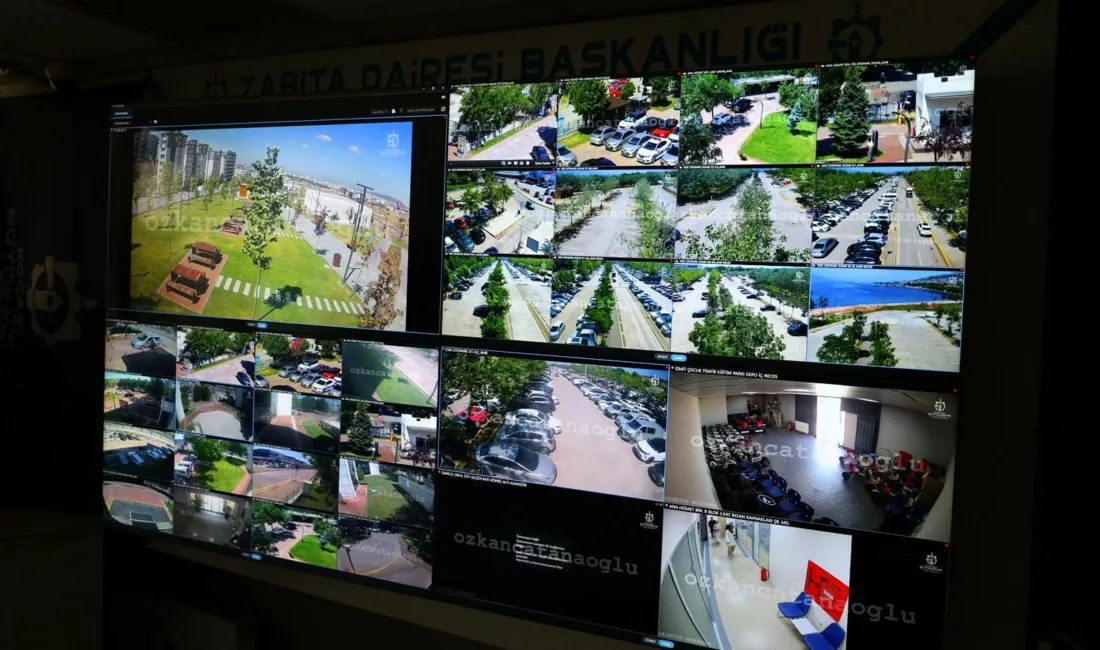 Kocaeli’de vatandaşların sosyal yaşam alanlarından olan millet bahçelerinde güvenlik önlemleri