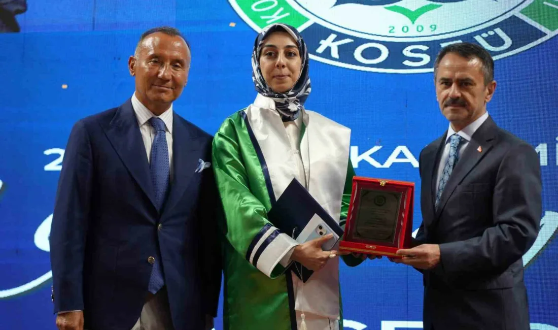 Kocaeli Sağlık ve Teknoloji Üniversitesi (KOSTÜ), 2025-2026 eğitim-öğretim yılı mezuniyet
