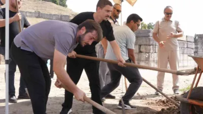 Düzce’nin önemli tarihi değerlerinden Konuralp Antik Kenti’nde yaklaşık 6 yıldır