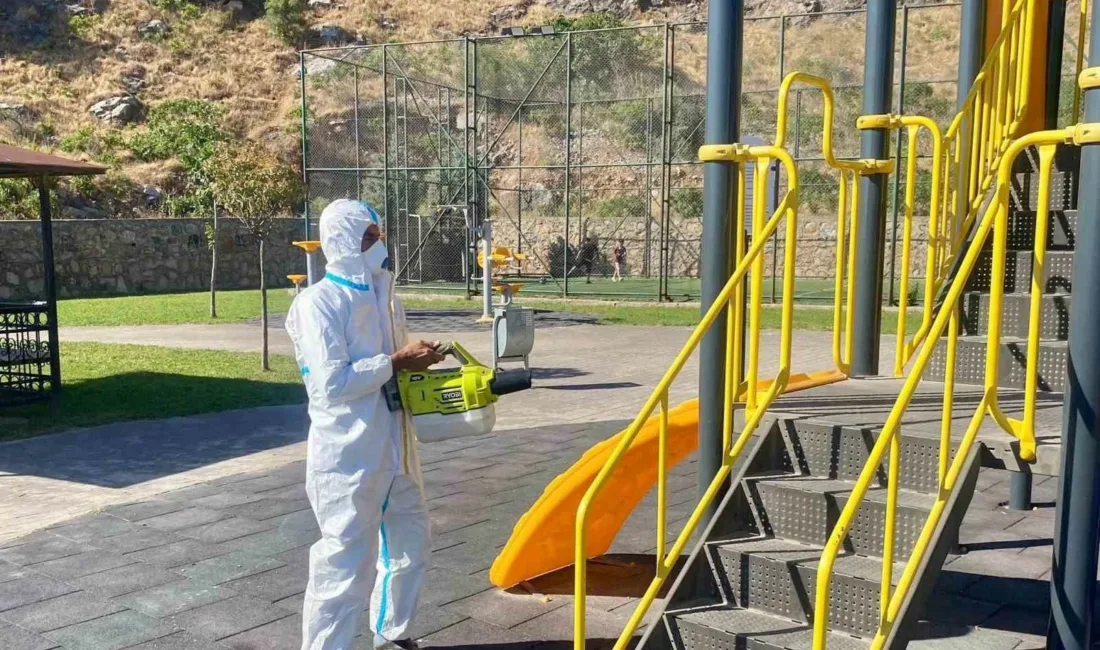 Körfez’de yaz aylarında kullanımları artan çocuk oyun alanları ile ortak