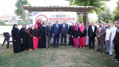 DÜZCE(İHA) – Düzce Valisi Mehmet Makas, Yeni Taşköprü Köyü’nde Balkan