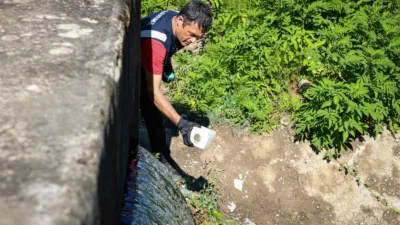 Sakarya’da Sapanca Gölü’ne alternatif kaynak olarak kullanılan Mollaköy Göleti’nden sağlanan