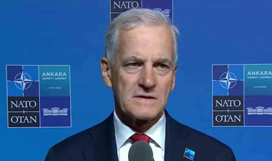 Norveç Başbakanı Jonas Gahr Store, “Norveç olarak NATO Zirvesi’ne katılmaktan