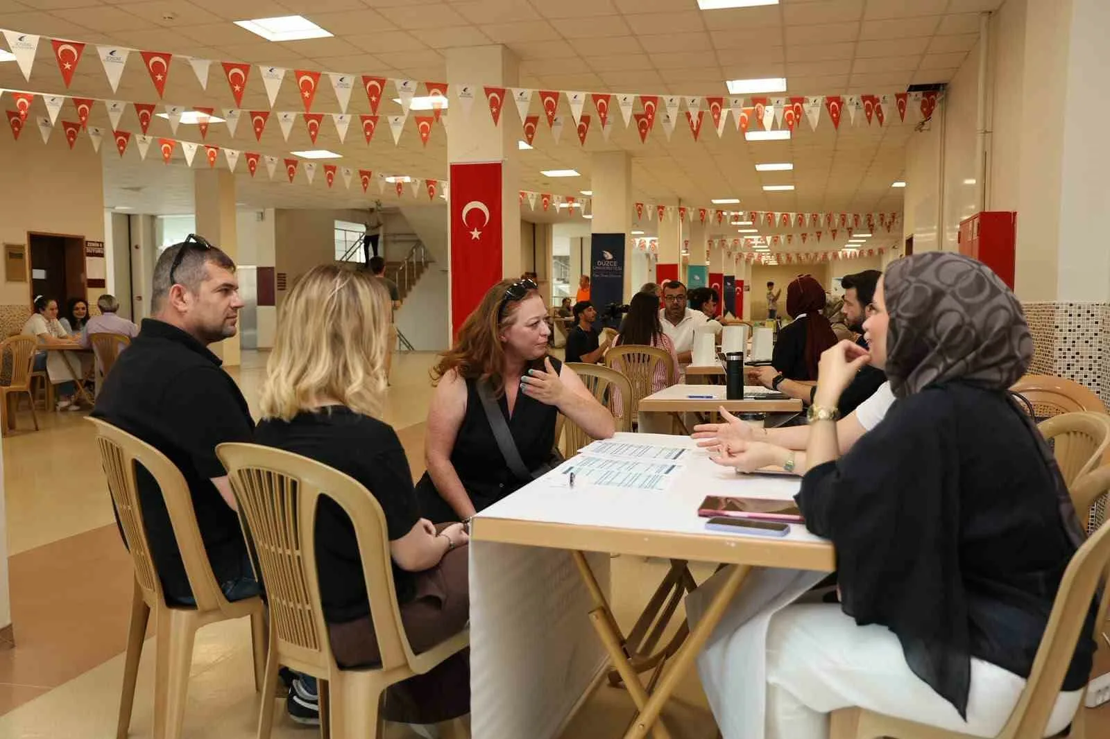 Düzce Üniversitesi tarafından düzenlenen Düzce Üniversitesi Tanıtım Günleri’nin ikinci gününde,
