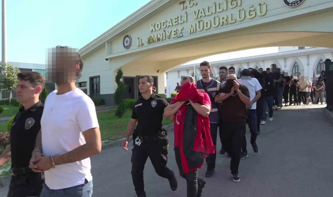 Kocaeli merkezli 31 ilde düzenlenen operasyonda, kurdukları paravan şirketler üzerinden