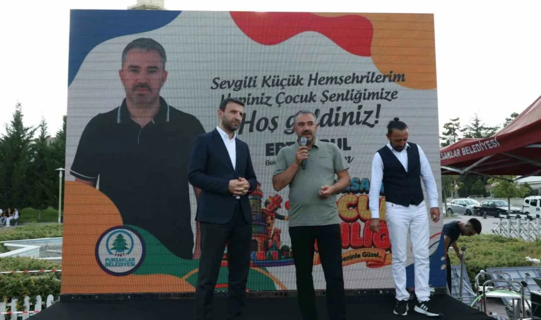 Pursaklar Belediyesi tarafından bu yıl beşincisi düzenlenen Pursaklar Çocuk Şenliği,
