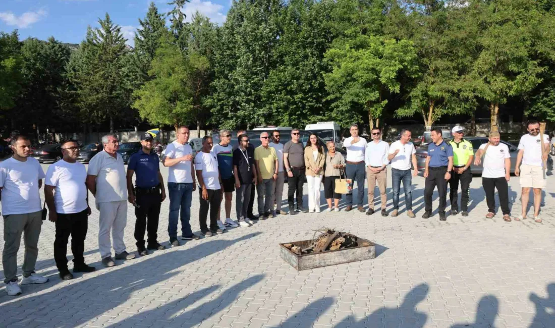 Burdur’un Bucak İncirhan Mesire Alanı’nda düzenlenen 5’inci BUMOK Motosiklet Festivali’nde