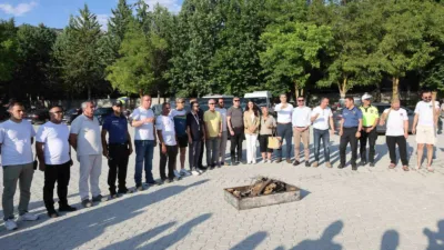 Burdur’un Bucak İncirhan Mesire Alanı’nda düzenlenen 5’inci BUMOK Motosiklet Festivali’nde