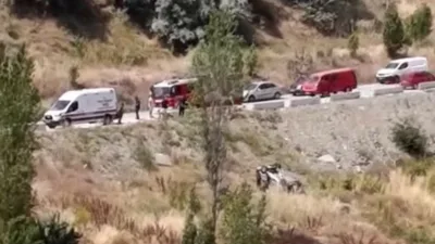 Ankara’da meydana gelen kazada şarampole yuvarlanan otomobilin sürücüsü yaralandı. İddiaya