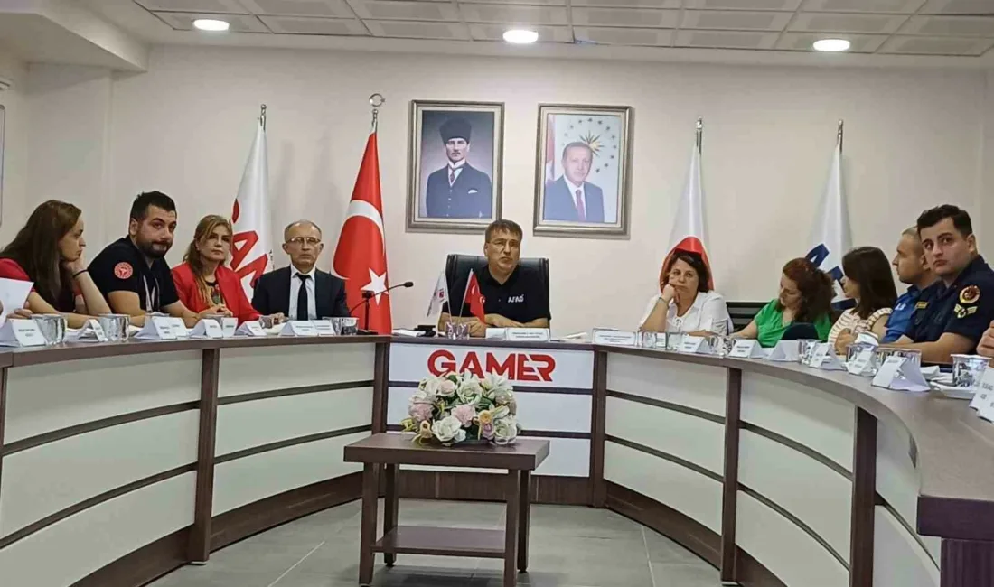 Zonguldak İl Sağlık Müdürlüğünün ev sahipliğinde ve AFAD İl Müdürlüğü