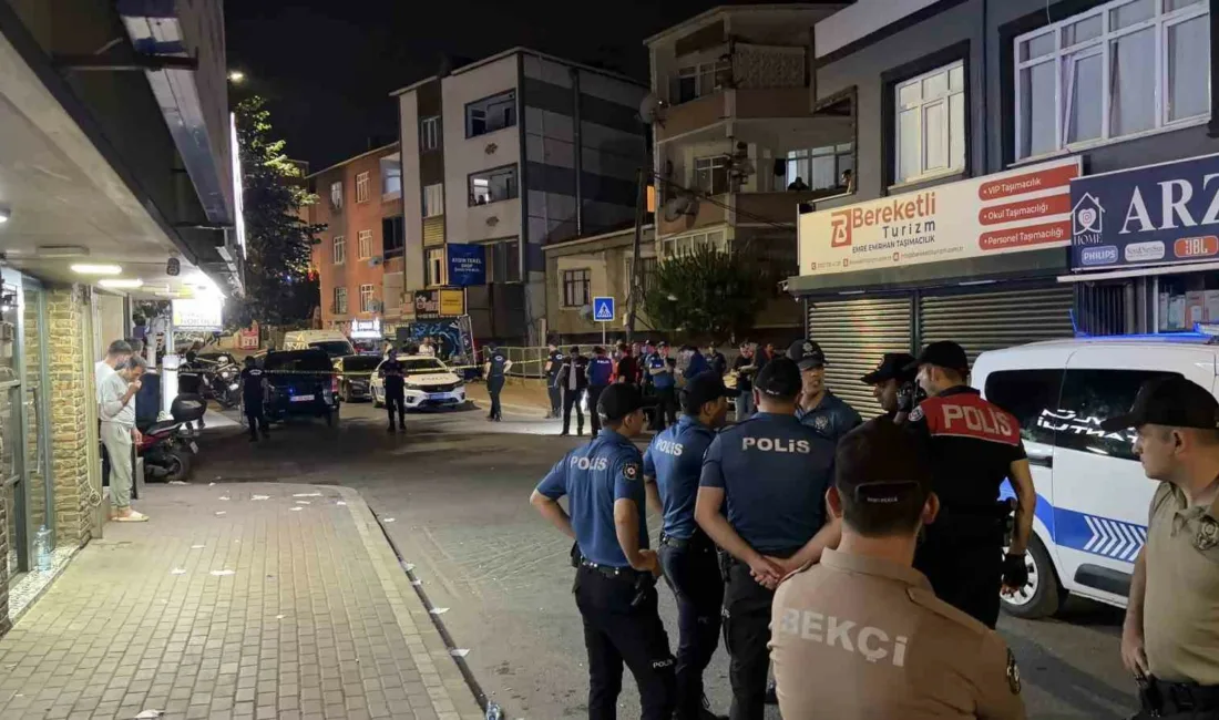 Kocaeli’nin Gebze ilçesinde iki grup arasında çıkan ve yoldan geçen