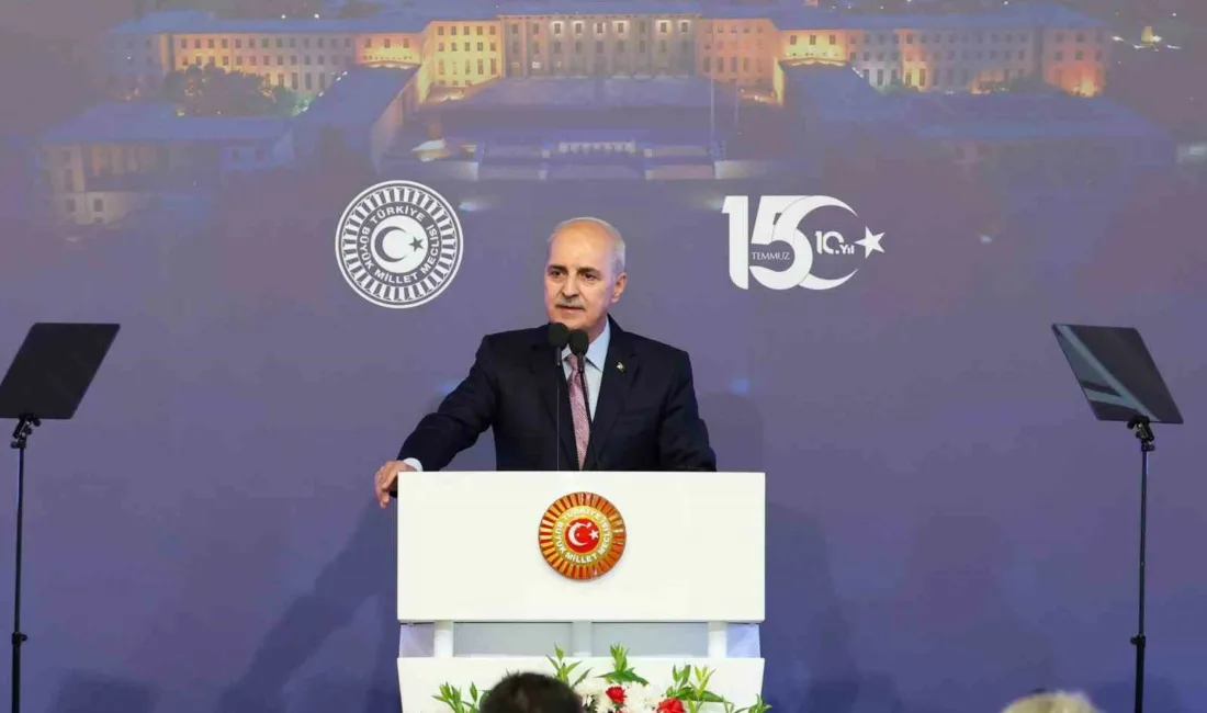 TBMM Başkanı Numan Kurtulmuş, “Birinci ödevimiz, ‘Terörsüz Türkiye’ sürecini başarıya