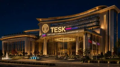 Türkiye Esnaf ve Sanatkarları (TESK) devlet kurumlarının yeni adresi olan