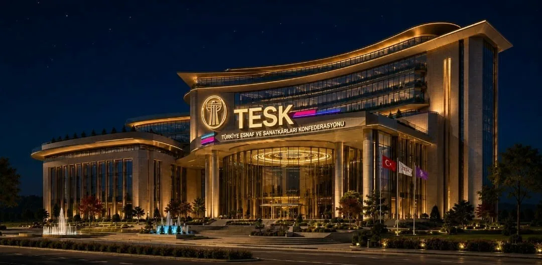 Türkiye Esnaf ve Sanatkarları (TESK) devlet kurumlarının yeni adresi olan