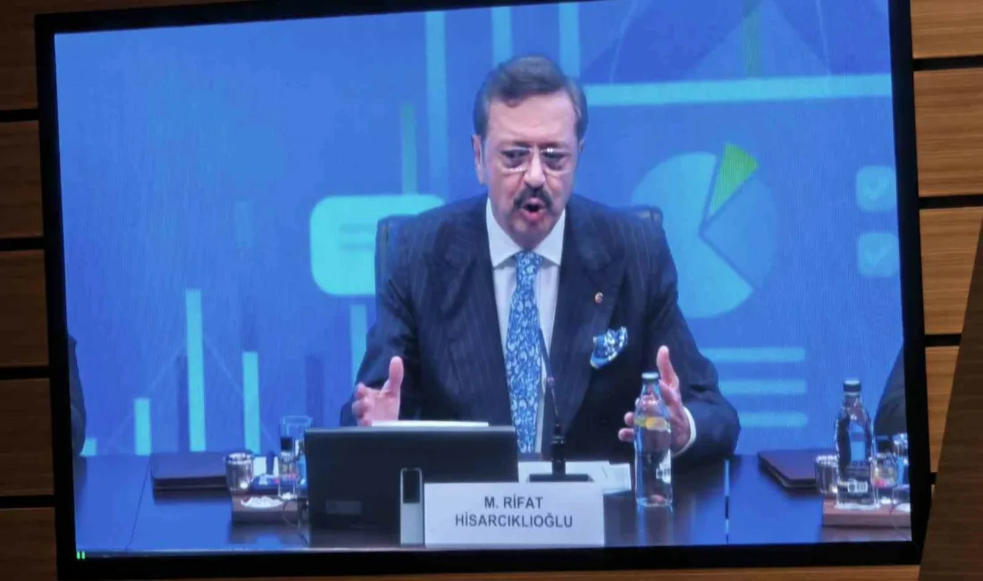 Türkiye Odalar ve Borsalar Birliği (TOBB) Başkanı Rifat Hisarcıklıoğlu, “Anadolu’yu