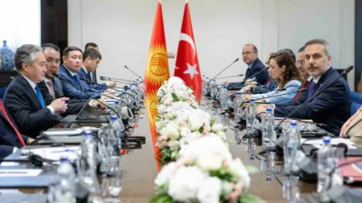 Dışişleri Bakanı Hakan Fidan ve Kırgızistan Dışişleri Bakanı Ceenbek Kulubayev’in