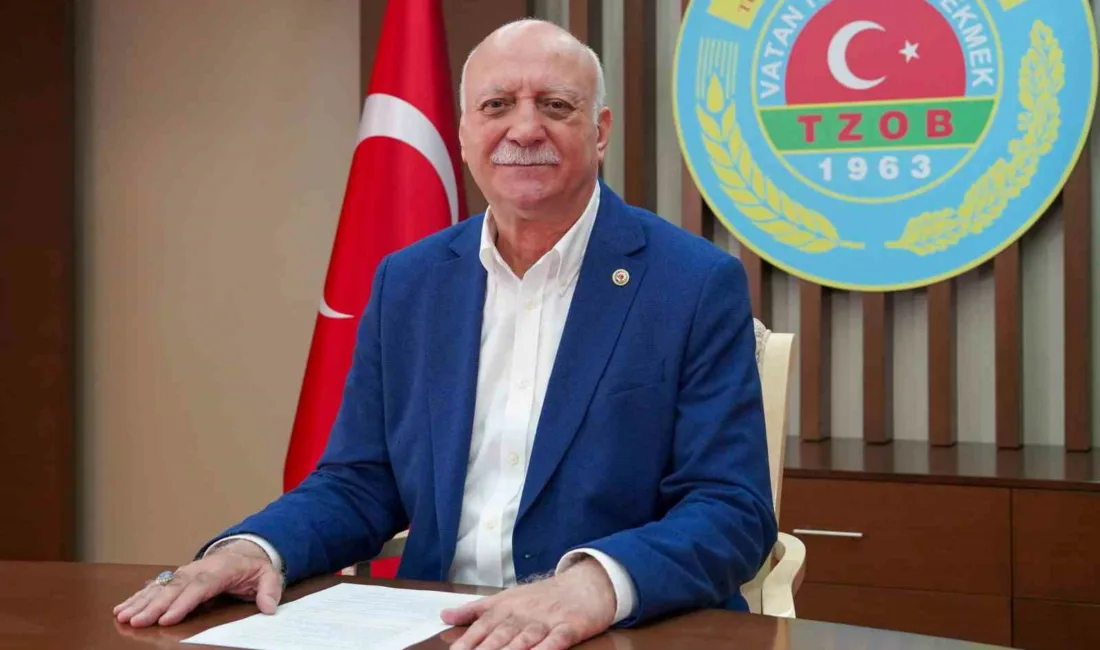 Türkiye Ziraat Odaları Birliği (TZOB) Genel Başkanı Şemsi Bayraktar, yılın