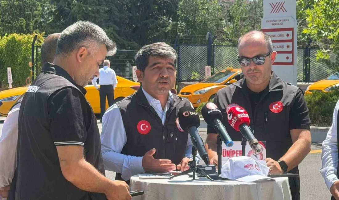 Üniversite İdari Personel Sendikası (ÜNİPERSEN) Başkanı İbrahim Güzel, üniversite idari