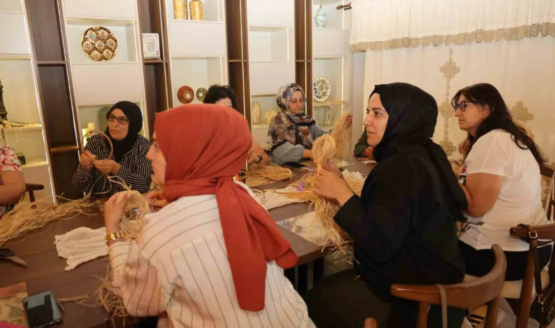 Kocaeli’de kadınların sosyal hayata katılımını artırmak, el becerilerini geliştirmek ve