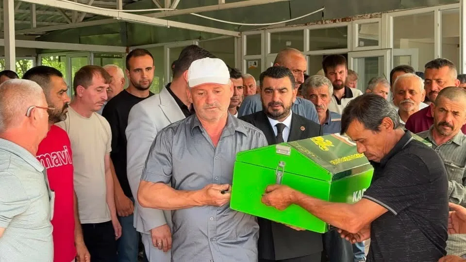 Karabük’te çıkan ev yangınında hayatını kaybeden 2 yaşındaki Berkant Kurt,