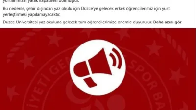 DÜZCE (İHA) – Düzce Gençlik ve Spor İl Müdürlüğü tarafından
