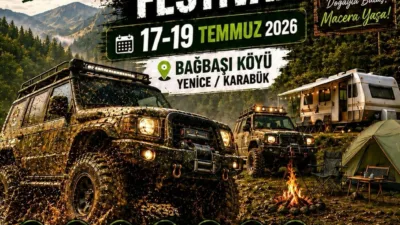 Karabük’ün Yenice ilçesinde, 17-19 Temmuz tarihlerinde 2. Yenice Off-Road Festivali