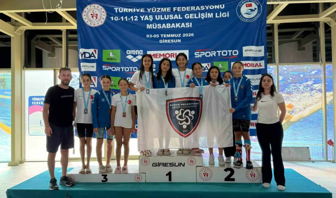 Düzce Belediyesi Spor Akademisi Yüzme takımı, Türkiye Yüzme Federasyonu Ulusal