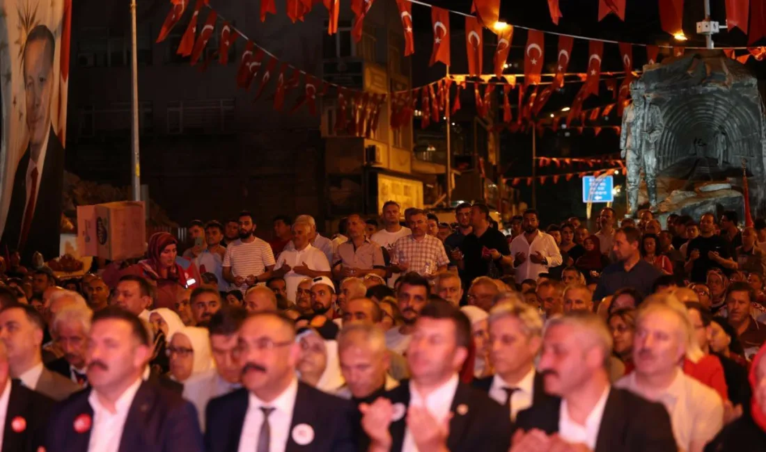 Zonguldak’ta 15 Temmuz Demokrasi ve Milli Birlik Günü dolayısıyla Madenci