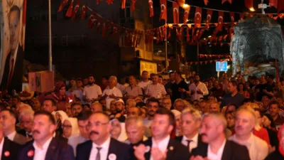 Zonguldak’ta 15 Temmuz Demokrasi ve Milli Birlik Günü dolayısıyla Madenci