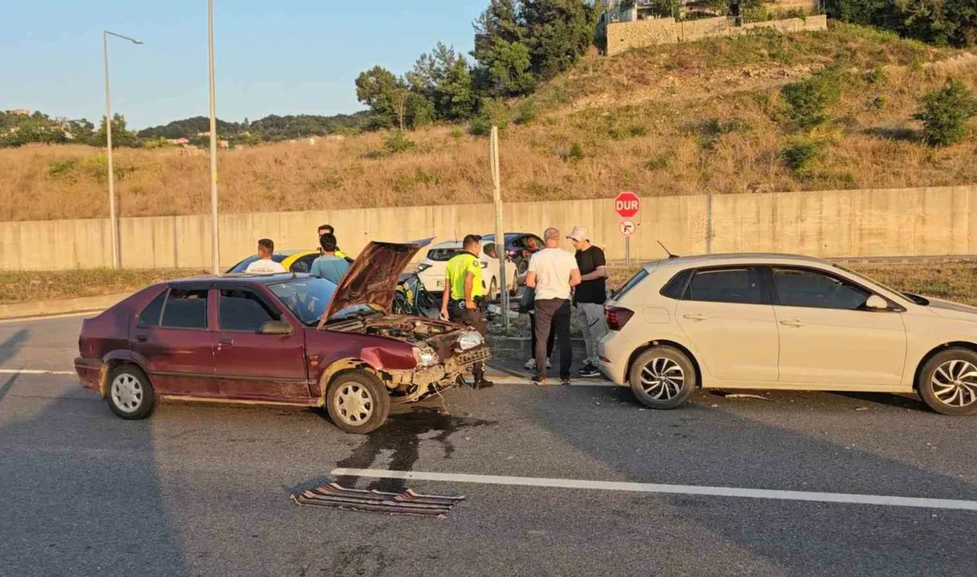 Zonguldak’ta meydana gelen trafik kazasında 1 kişi yaralandı. Kaza, akşam